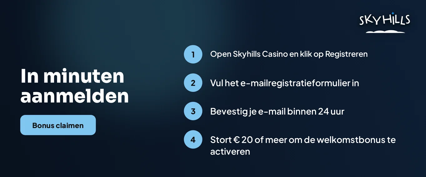 Meld je aan in een paar stappen