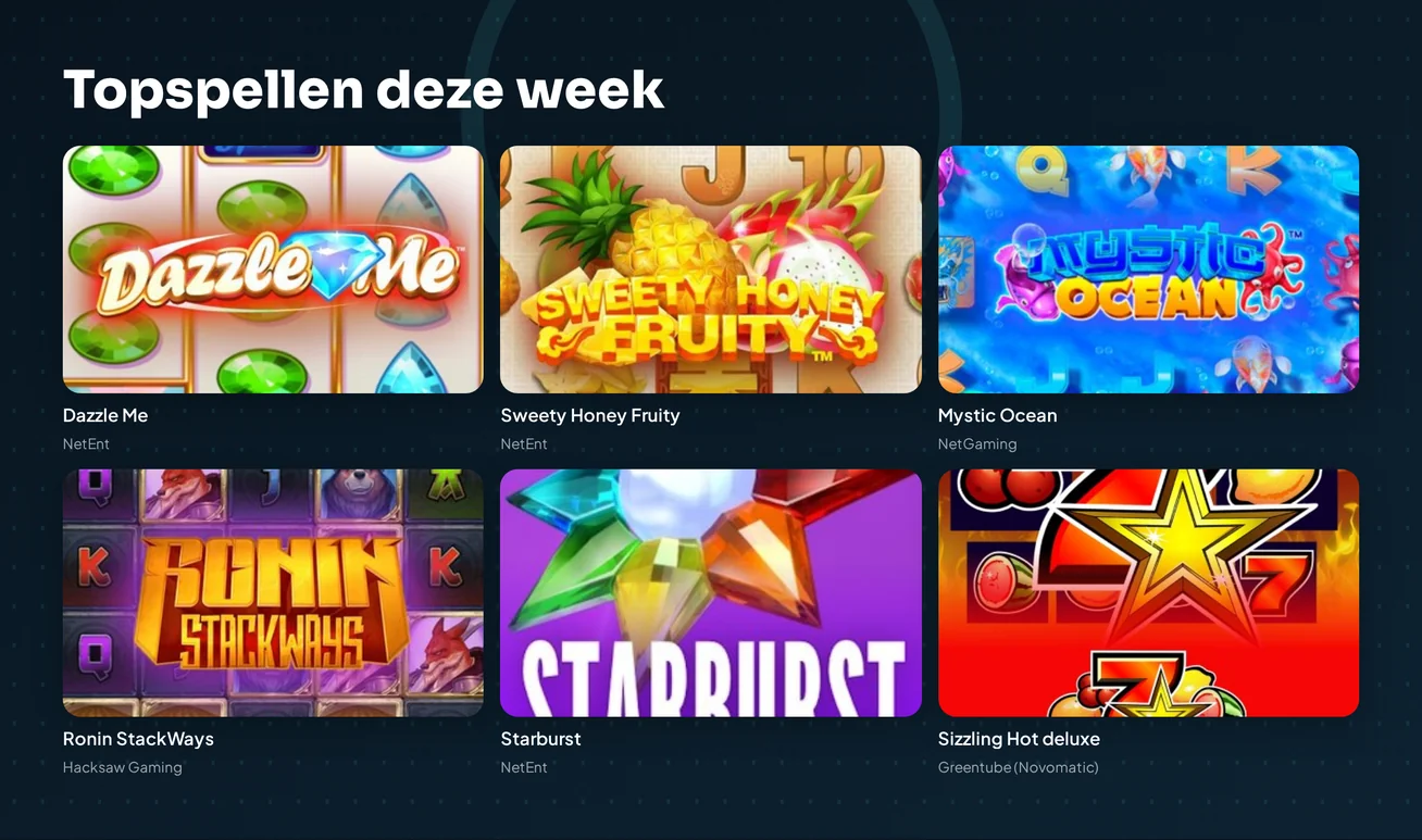 Bekijk populaire slots