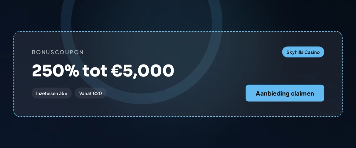 Claim de stortingsbonus